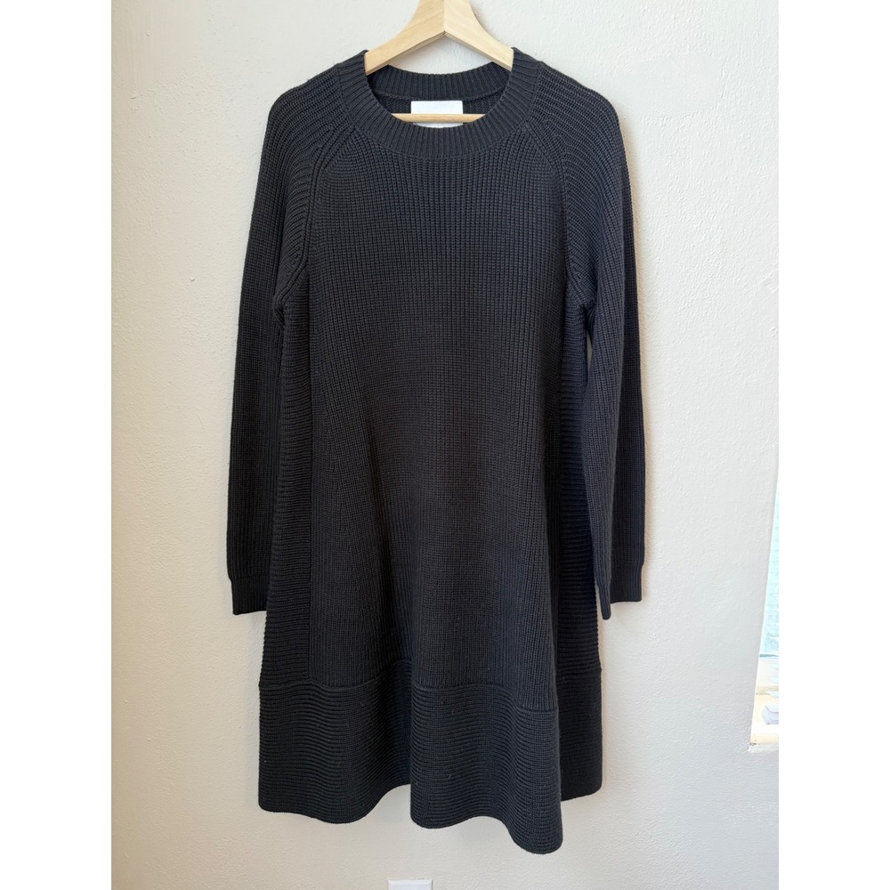 Tuckernuck Pomander Place Ainsley Black Wool Blend Sweater Dress XXL - Picture 2 of 5